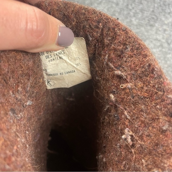 SOREL Women’s Vintage Nanook Rubber Sole Wool Lined winter boot size: 10 - Picture 11 of 13